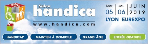 Vente-dédicace au Salon Handica 2019